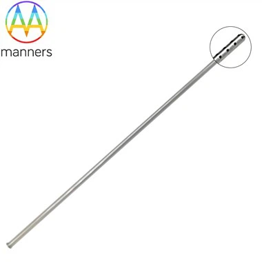 Stainless hlau 304 Capillary Side Hole Tube