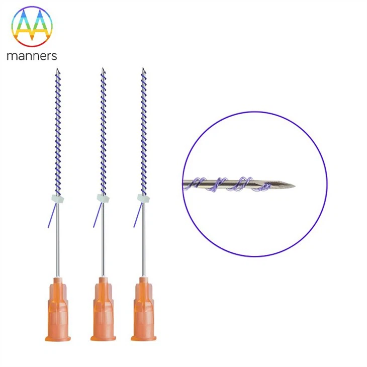 21G 60mm PDO Needle With Thread