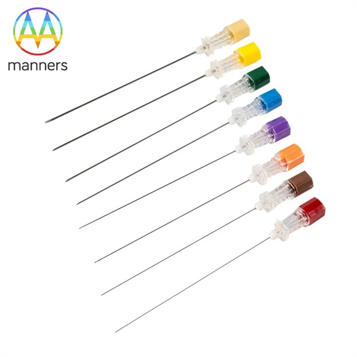 Disposable 16G-27G Anesthesia Spinal Needles