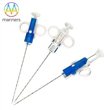 Stainless hlau Cannula koob rau Biopsy
