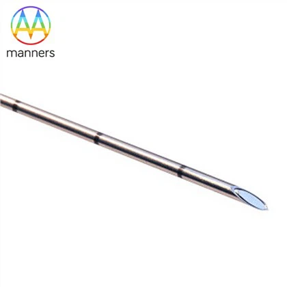 Trocar Taub Hau Koob nrog RadioSensitive Markers