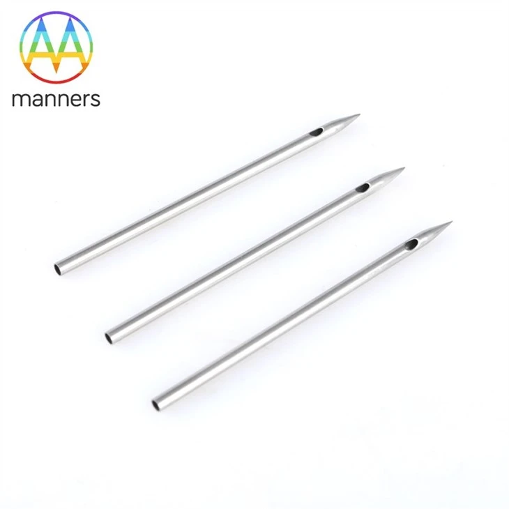 Stainless Steel Pencil Point Needle With Slot
