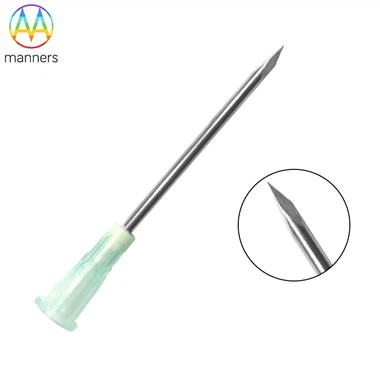 Stainless hlau Solid Needles