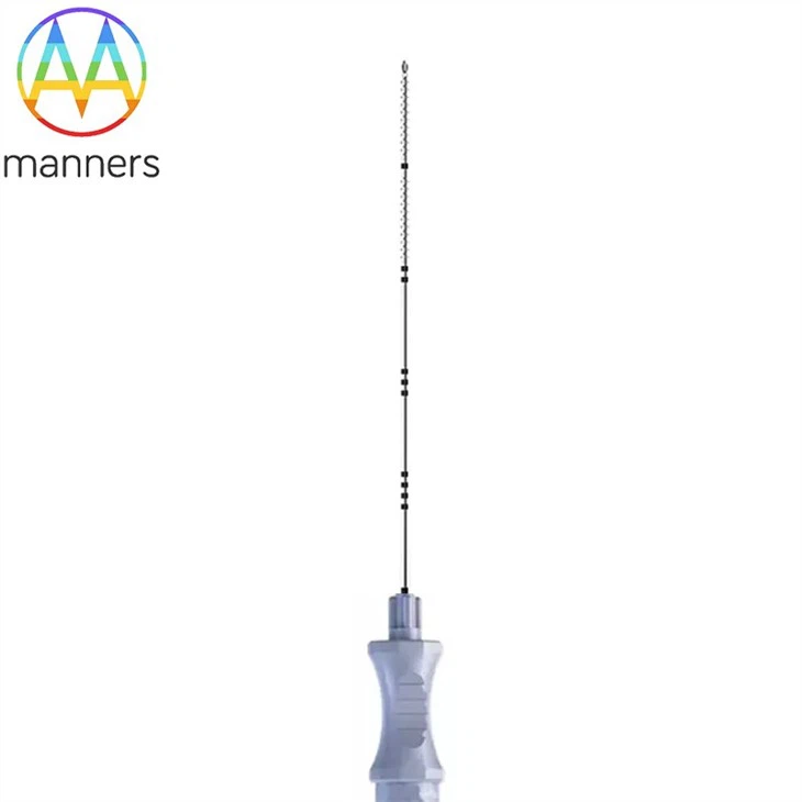 ULTRASONIC GUIDED NERVE BLOCK NEEDLE